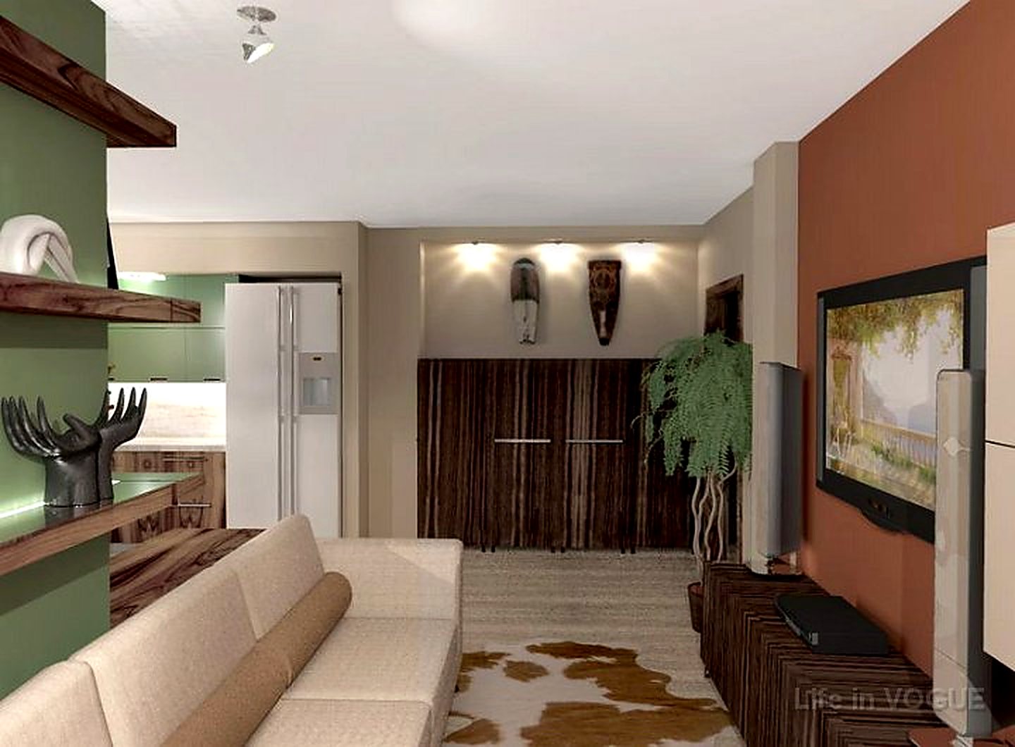 Квартира в ЖК Прибрежный (171 м²)